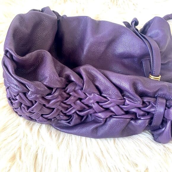 Elliott Lucca large leather bag New w/o tag magnet closet zipper pocket inside - Picture 2 of 11